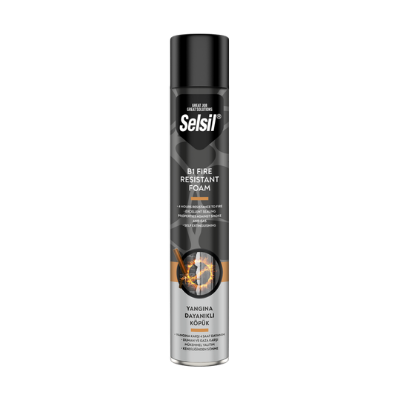 SELSİL KÖPÜK 750 ML /972 GR B1 YANGINA DAYANIKLI
